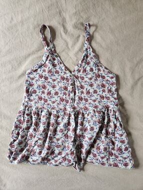 American Eagle Floral Tank Top - Size Small
